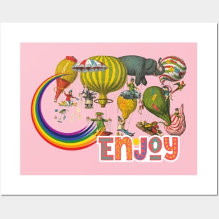 Enjoy life Posters and Art